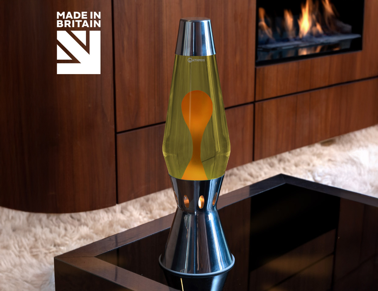 Mathmos ASTRO Flame  Gelb/Orange