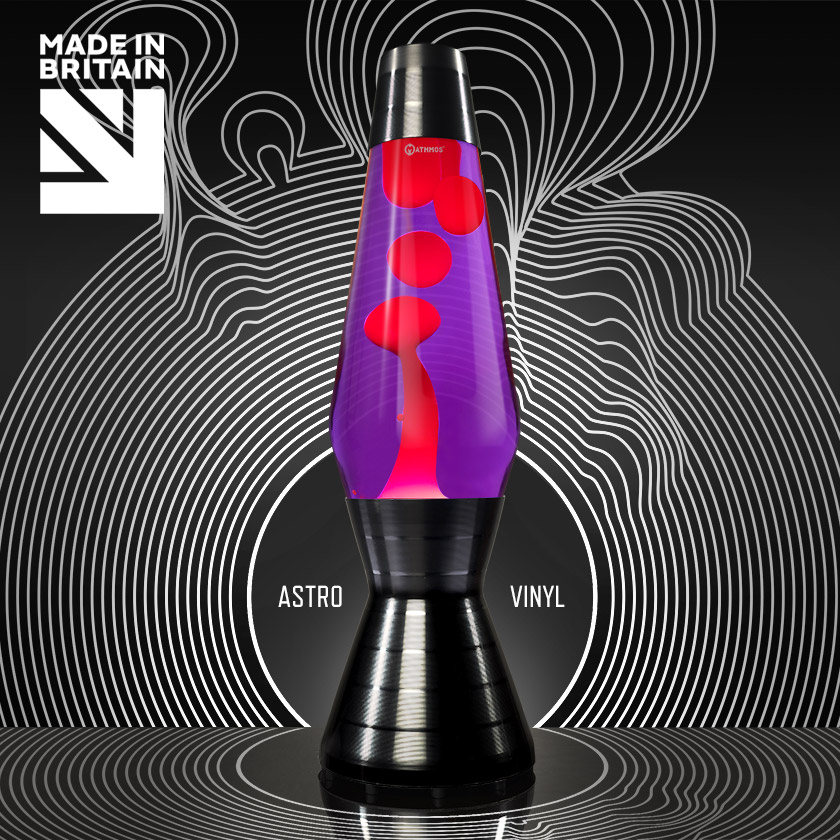 Mathmos ASTRO Vinyl  Violett/Rot