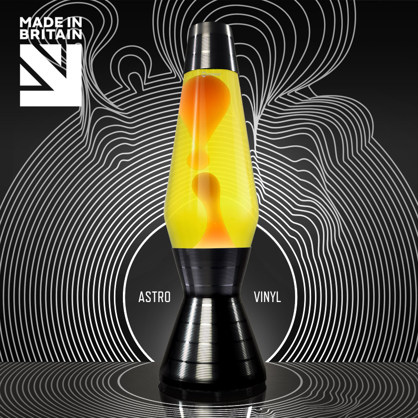 Mathmos ASTRO Vinyl  Gelb/Orange